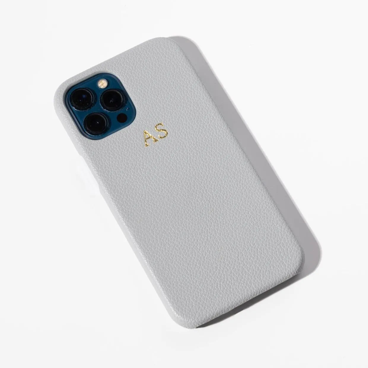 The Best Grey Pebble Vegan Leather Phone Case with cheap Price 