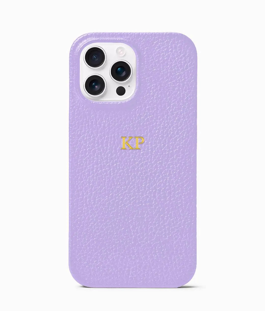 Lilac Pebble Vegan Leather Phone Case