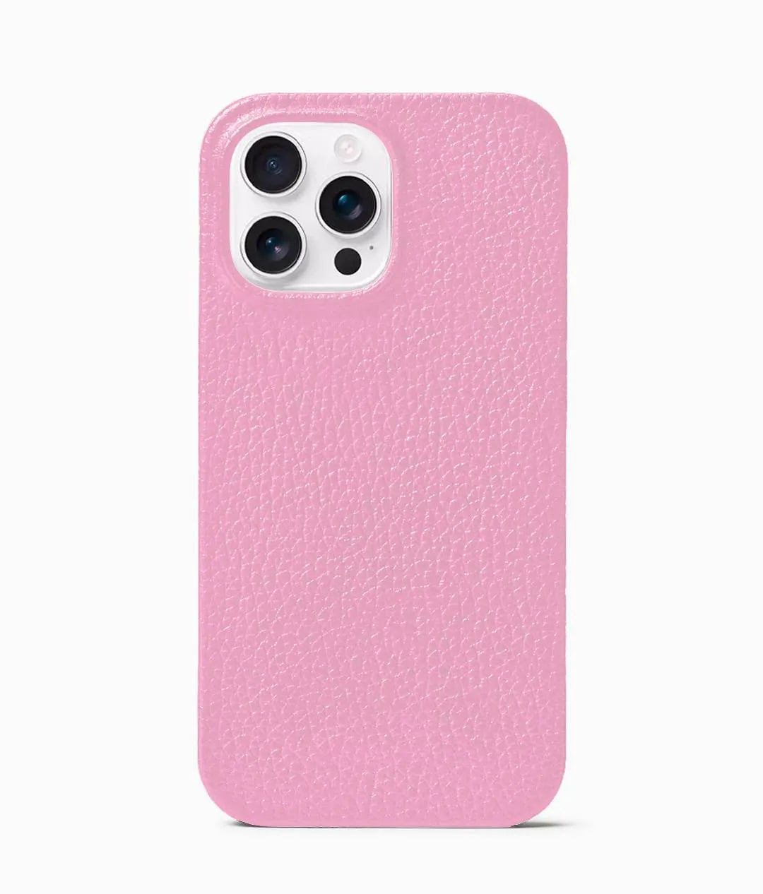 Pink Pebble Vegan Leather Phone Case