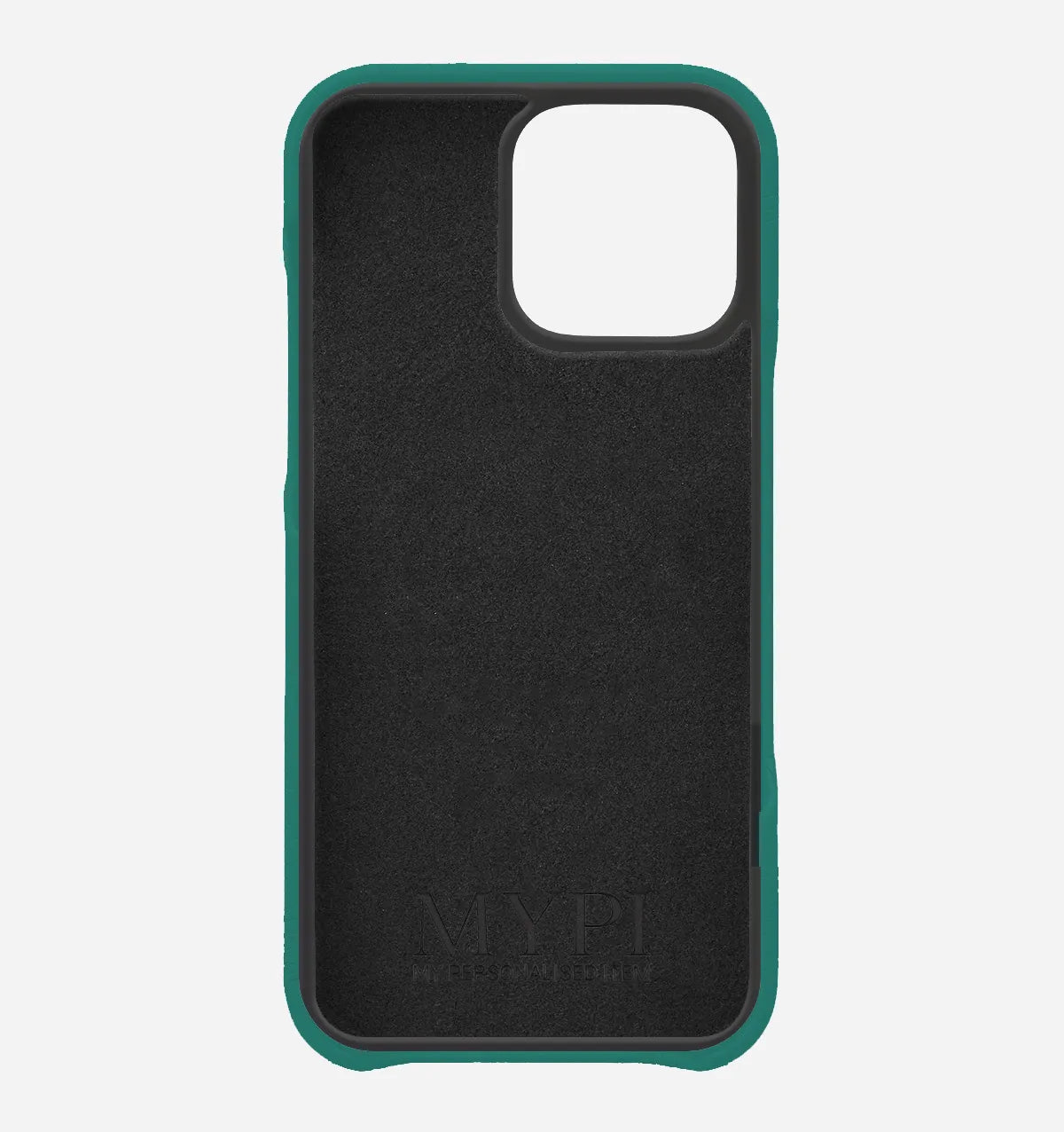 Green Pebble Leather Phone Case