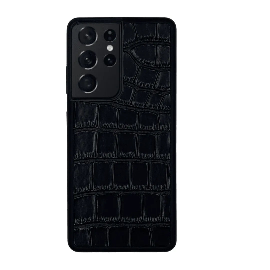 Samsung Croc Leather Phone Case